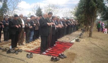 Aşağıköy’de yağmur duası yapıldı